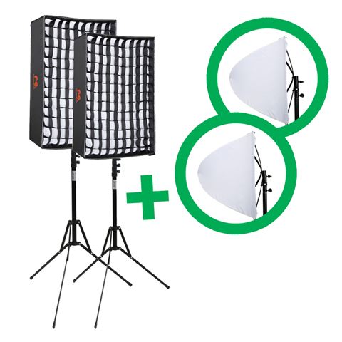 Falcon Eyes Flexible LED Panel RX-12T 30x45 cm Set 2