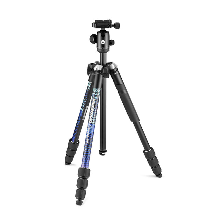 Manfrotto Element MII stativ + kugla glava PLAVI