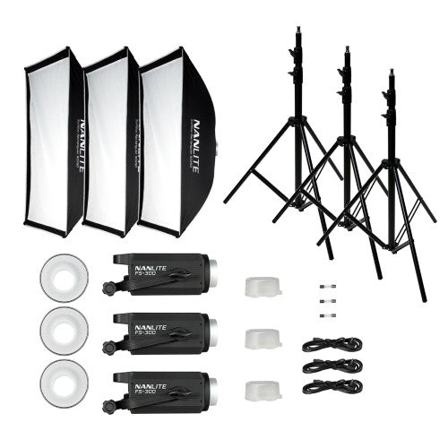 Nanlite FS300 Tripple kit