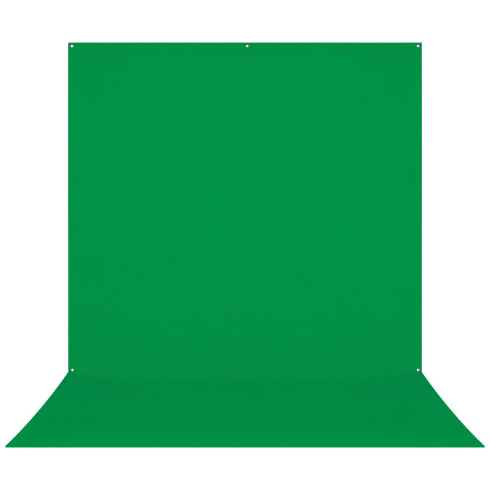 Westcott X-Drop Pro Kit - Chroma-Key Green Screen Sweep 396x243 cm