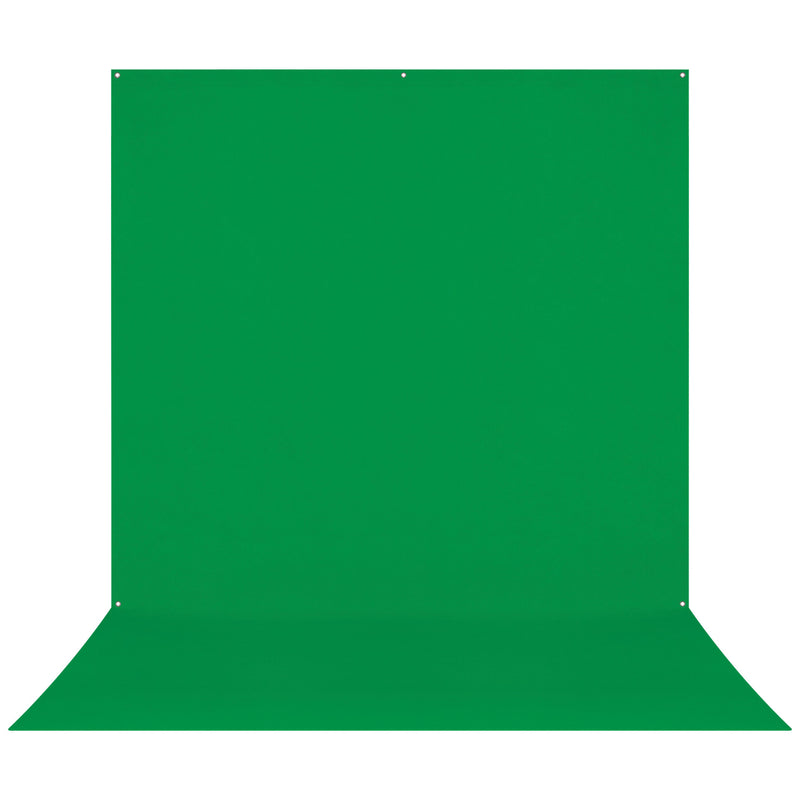 Westcott X-Drop Pro - Chroma-Key Green Screen Sweep 396x243 cm