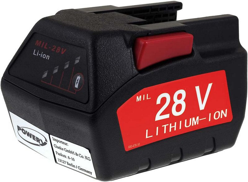 Baterija za alat Milwaukee HD28H / Typ M28BX 2000mAh