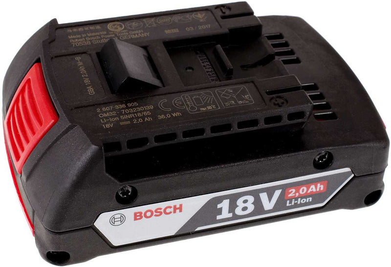 Bosch 18V EinschubBaterija Typ GBA 18V / 2 607 336 906 Original