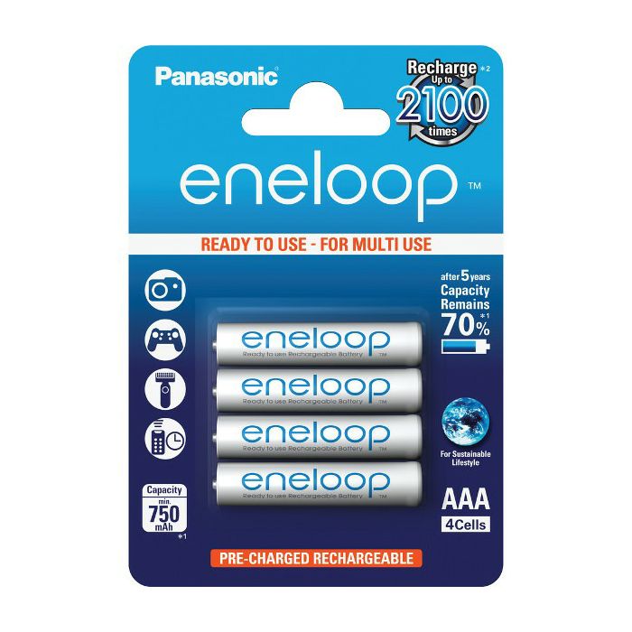 Panasonic baterije Eneloop AAA B4