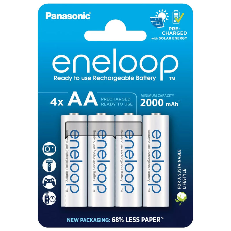 PANASONIC baterije Eneloop AA/4B 2000mAh bijele