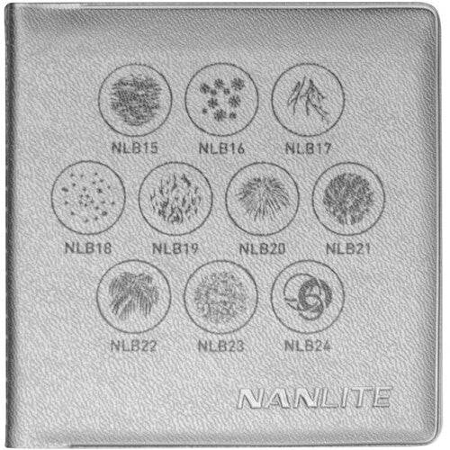 Bowens mount Projection Attachment GOBO Set 2 (10pcs)