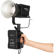 V Mount Battery Grip with 4 Pin XLR Connector