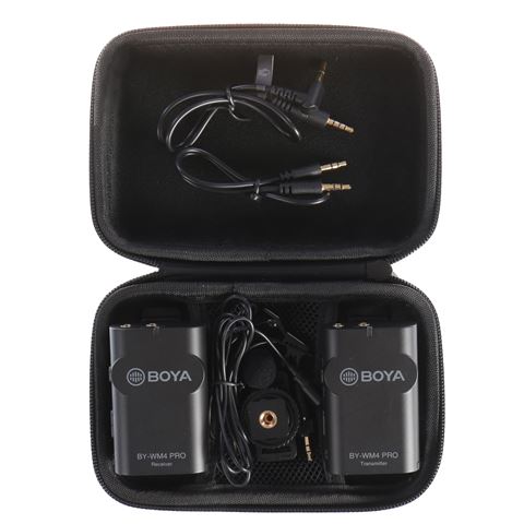 Boya 2.4 GHz Dual Lavalier Microphone Wireless BY-WM4 Pro-K1