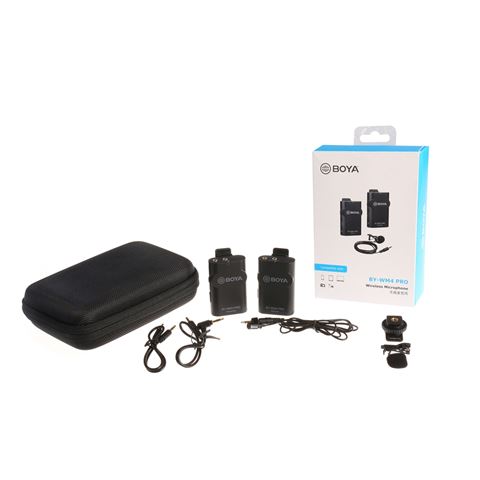 Boya 2.4 GHz Dual Lavalier Microphone Wireless BY-WM4 Pro-K1