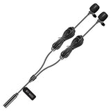 Boya Dual Clip-on Lavalier Microphone BY-M2D for iOS