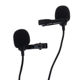 Boya Dual Clip-on Lavalier Microphone BY-M3D for USB-C