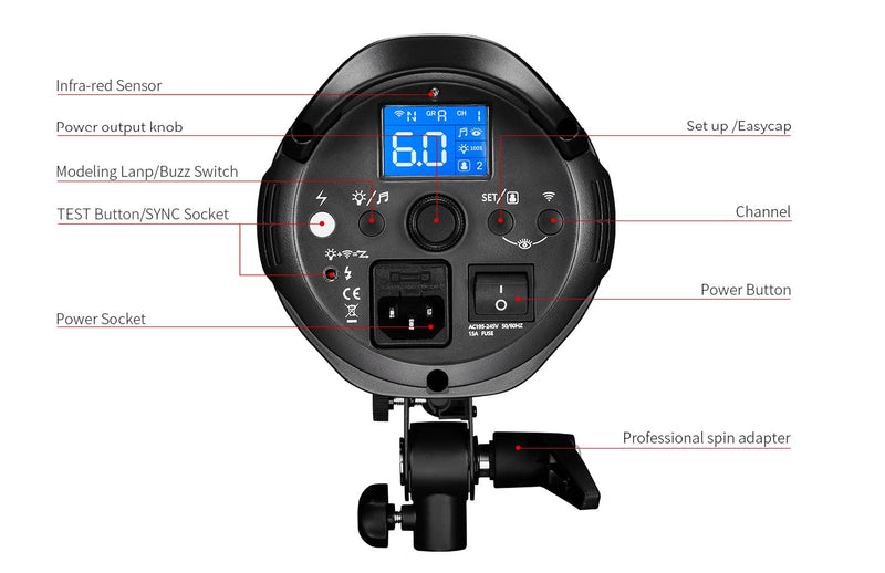 Flash rasvjeta Jinbei DPEII-400