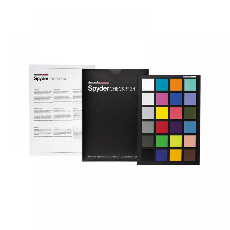 Datacolor SpyderCHECKR 24 Color Card
