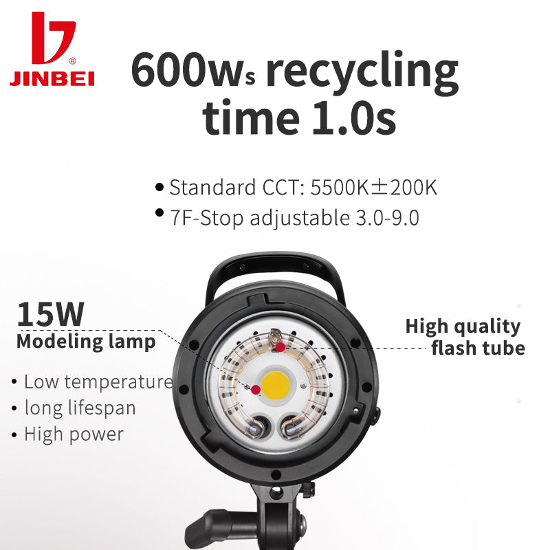 Flash rasvjeta Jinbei DMII-6 600W