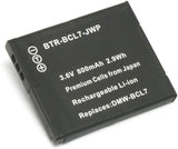 Baterija za Panasonic - DMC-F5/ DMC-F55/ Typ DMW-BCL7