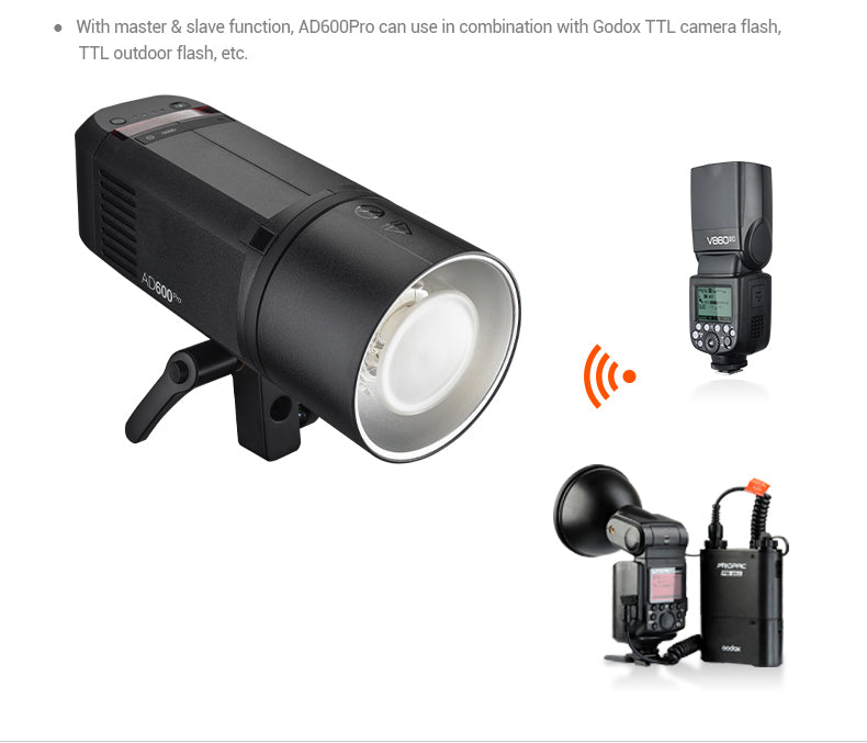 Generatorska flash rasvjeta Godox Witstro AD600PRO