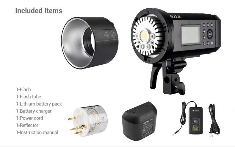 Generatorska flash rasvjeta Godox Witstro AD600PRO