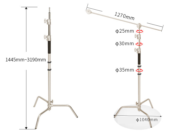 Jinbei stativ za rasvjetu C-Stand CK-2