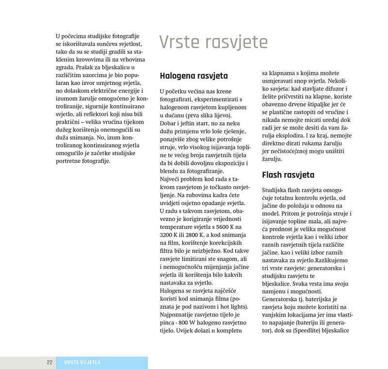 Knjiga Studijska fotografija u praksi