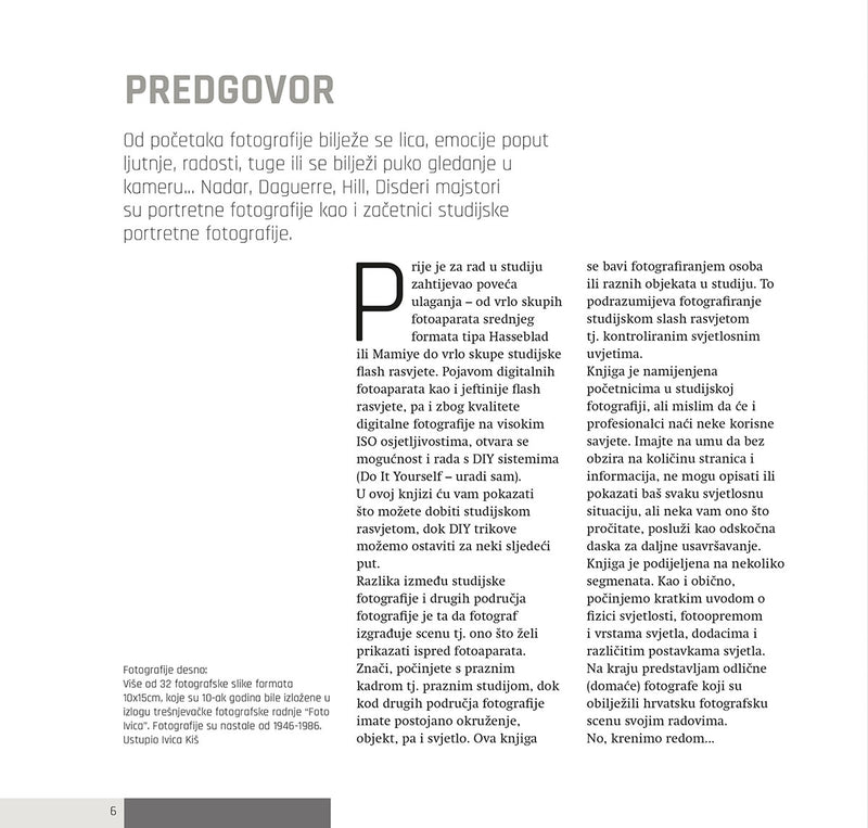 Knjiga Studijska fotografija u praksi