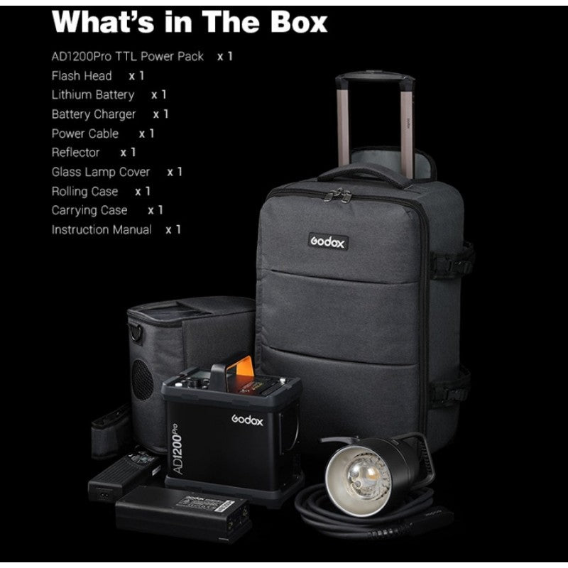 Generatorska flash rasvjeta Godox Witstro AD1200PRO