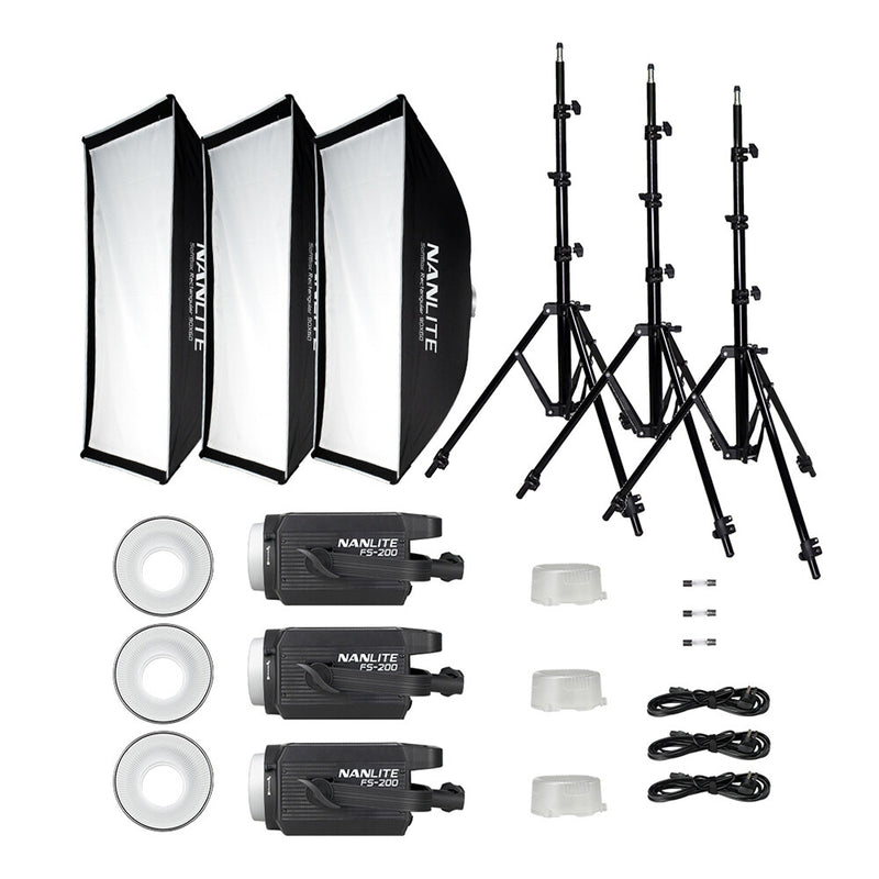 Nanlite FS200 Tripple kit