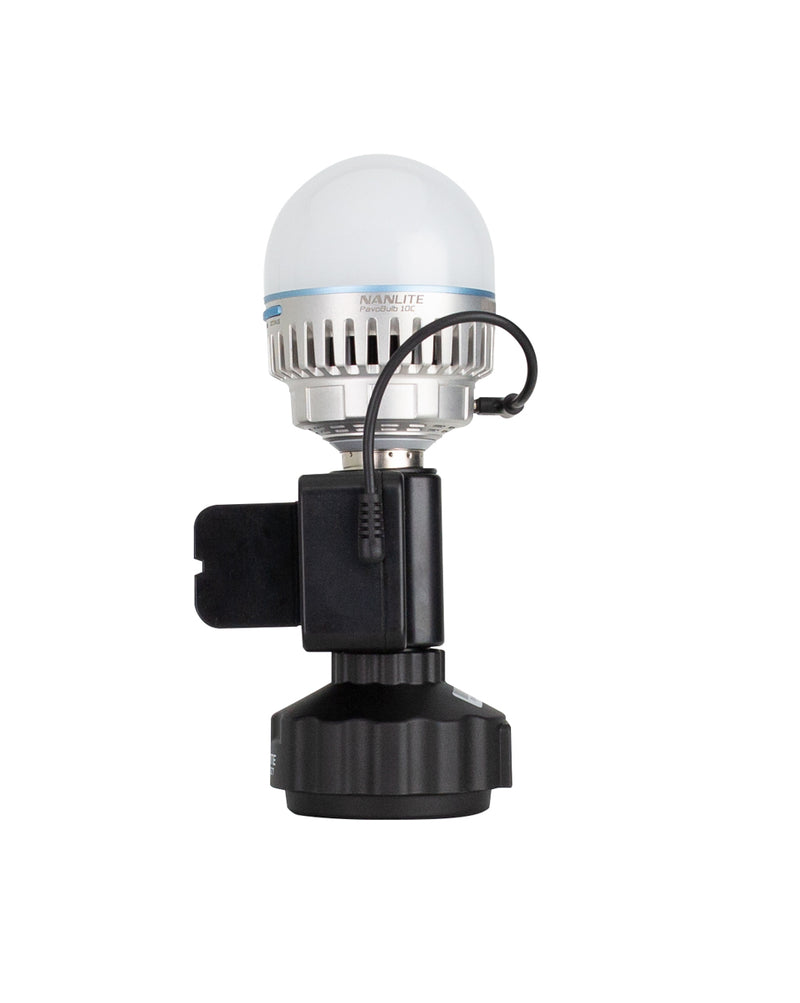 NPF Battery Adapter with E27 Head