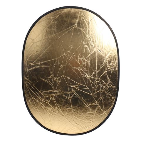 Reflektirajuća ploha - 100x150cm, zlatno-srebrna